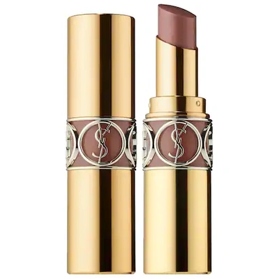 Shop Saint Laurent Rouge Volupté Shine Lipstick Balm 79 Coral Plume 0.11 oz/ 3.2 G