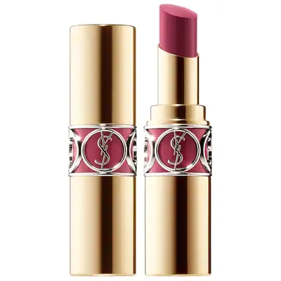 Shop Saint Laurent Rouge Volupté Shine Lipstick Balm 88 Rose Nu 0.11 oz/ 3.2 G