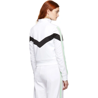 Shop Off-white White Gym Track Jacket