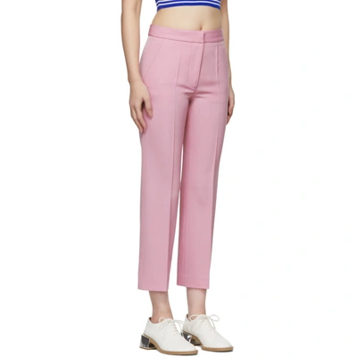 Shop Stella Mccartney Pink Charlie Trousers In 5860 -pink