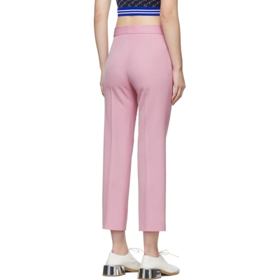 Shop Stella Mccartney Pink Charlie Trousers In 5860 -pink