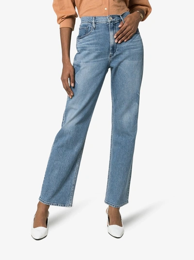 Shop 3x1 Addie Loose Fit Jeans In Blue