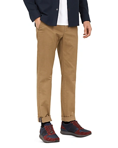 Shop Ted Baker Seenchi Slim Fit Chinos In Natural