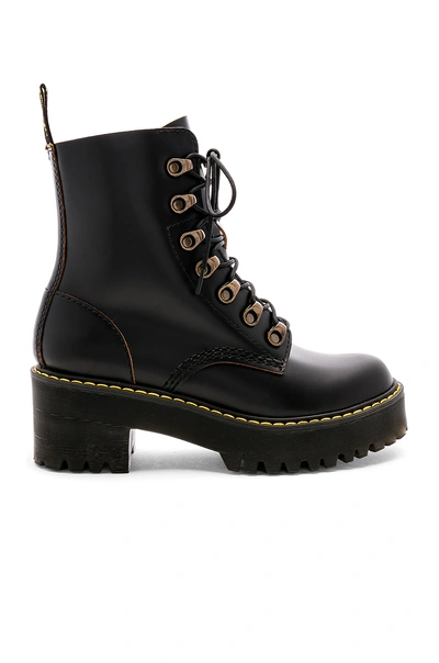 Shop Dr. Martens' Leona Boot In Black