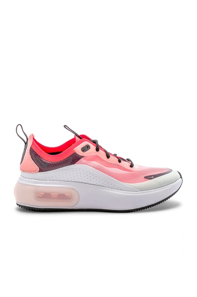 Shop Nike Women's Nrg Air Max Dia Se Sneaker In Off White, Black & Crimson