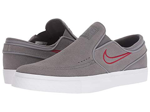 janoski slip on red