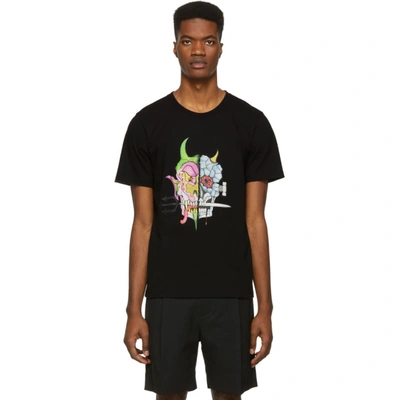 Wacko Maria Wolf's Head Printed Cotton In Black | ModeSens