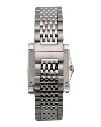 Shop Gucci Wrist Watch In Silver