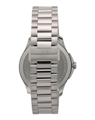 Shop Gucci Wrist Watch In Silver