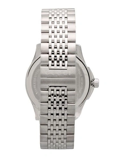 Shop Gucci Wrist Watch In Silver