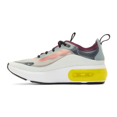 Shop Nike Grey And Burgundy  Air Max Dia Sneakers In Aviatorgrey