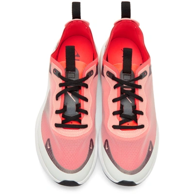 Shop Nike Off-white And Pink Air Max Dia Sneakers