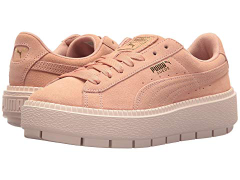 puma platform trace beige