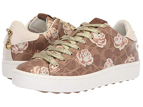 coach floral shoes