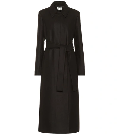 Shop The Row Toomana Wool-blend Coat In Black