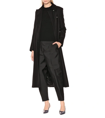 Shop The Row Toomana Wool-blend Coat In Black