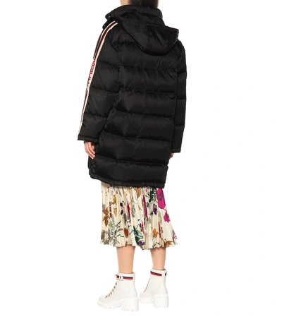 Shop Gucci Down Jacket In Black