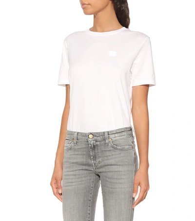Shop 7 For All Mankind Pyper Cropped Mid-rise Skinny Jeans In Grey