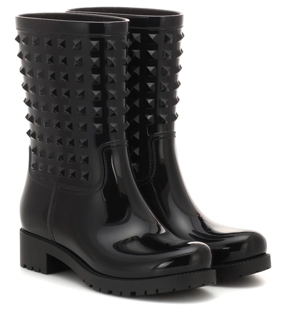 Valentino rockstud store rain boots