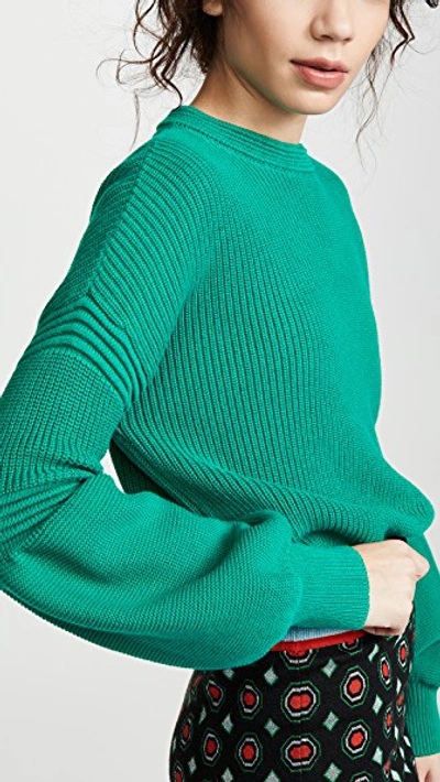 Shop The Fifth Label Explore Knit Sweater In Green