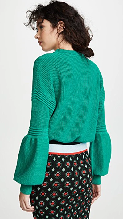 Shop The Fifth Label Explore Knit Sweater In Green