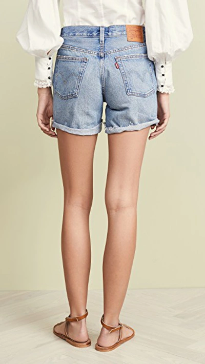 Shop Levi's 501 Long Shorts In Hiways & Biways