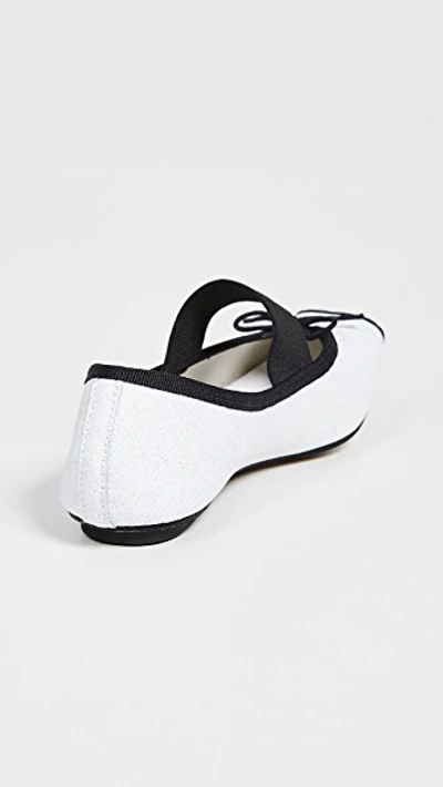 Shop Repetto Catherine Flats In White