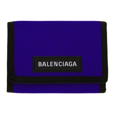 BALENCIAGA 蓝色 EXPLORER 钱包