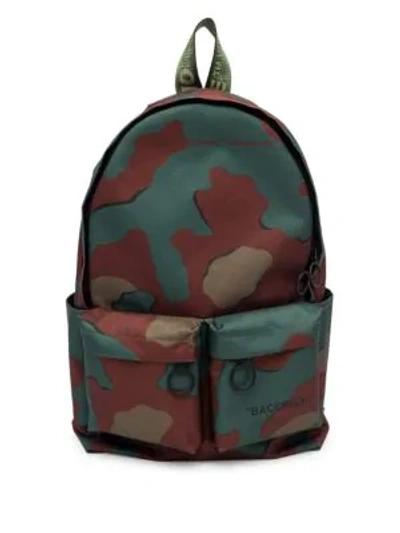Shop Off-white Camouflage Backpack