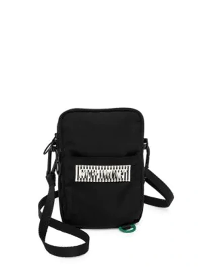 Shop Off-white Patch Hip Bag In Black No Color