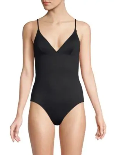 Shop Stella Mccartney One-piece Swimsuit In Black