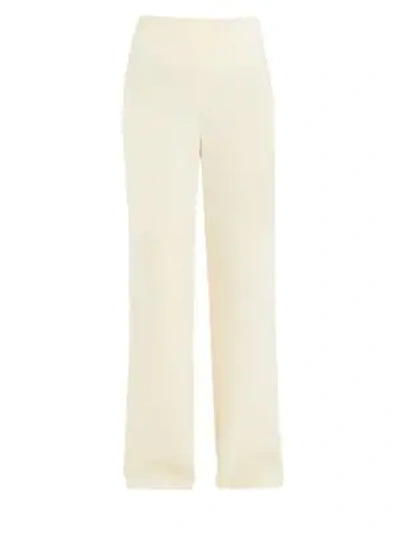 Shop Theory Wide-leg Pants In Pale Amber