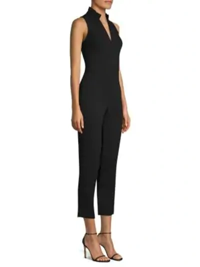 Shop Black Halo Women's Antoinette Sleeveless Jumpsuit In Black