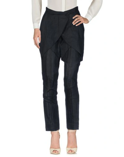 Shop Aganovich Casual Pants In Black