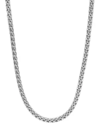Shop John Hardy Women's Classic Chain Sterling Silver Slim Necklace/16"