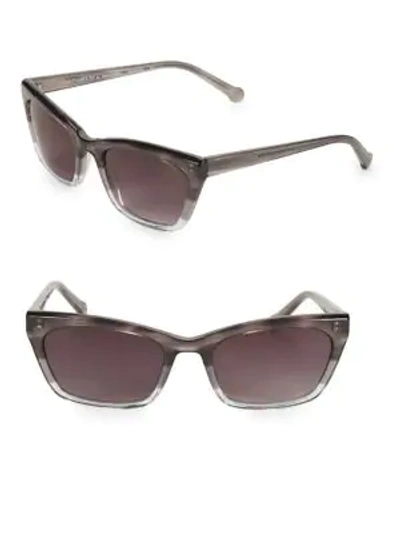 Shop Colors In Optics Brickell 55mm Small Cat Eye Sunglasses In Charcoal Grey