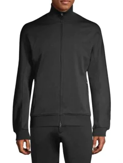 Shop Y-3 New Classic Jersey Track Jacket In Black