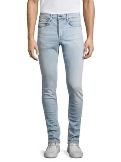 Shop Rag & Bone Fit 1 Skinny-fit Low-rise Jeans In Todd