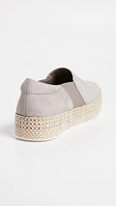 Shop Vince Wilden Platform Slip On Sneakers In Sand