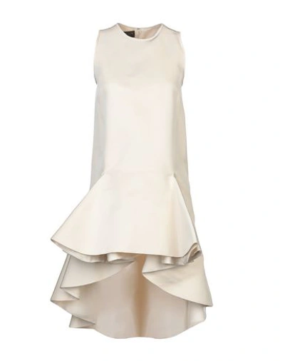 Shop Giambattista Valli Short Dress In Beige