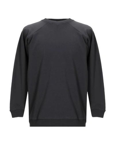 Shop Alternative Man Sweatshirt Lead Size Xs Cotton In Grey