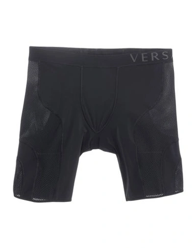 Shop Versace Boxer In Black