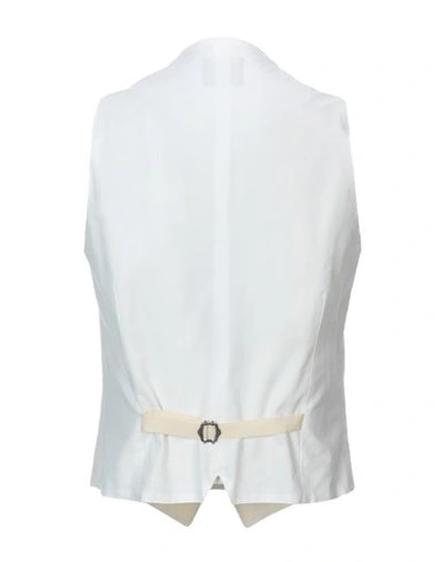 Shop Al Duca D'aosta Suit Vest In White