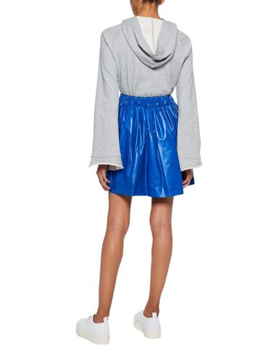 Shop Msgm Mini Skirt In Blue