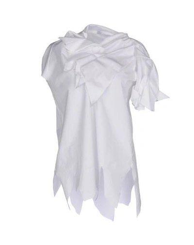 Shop Aganovich Blouse In White