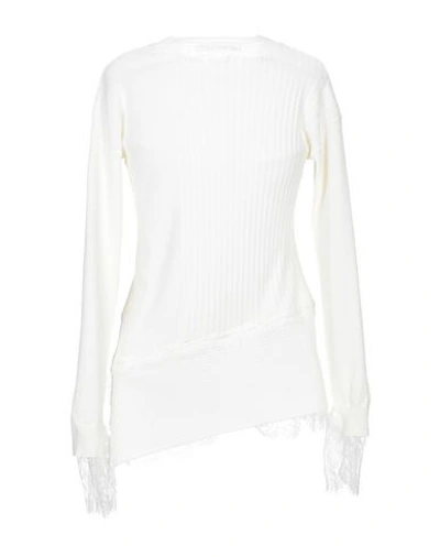 Ermanno Scervino Sweaters In White