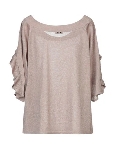 Liu •jo Sweaters In Pale Pink