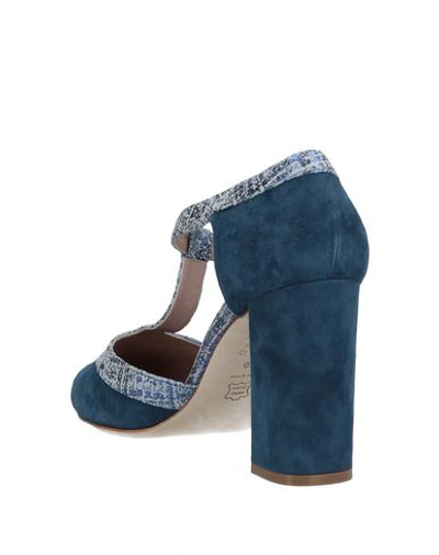 Shop Cheville Sandals In Slate Blue