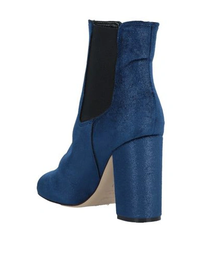 Shop Atos Lombardini Ankle Boot In Dark Blue