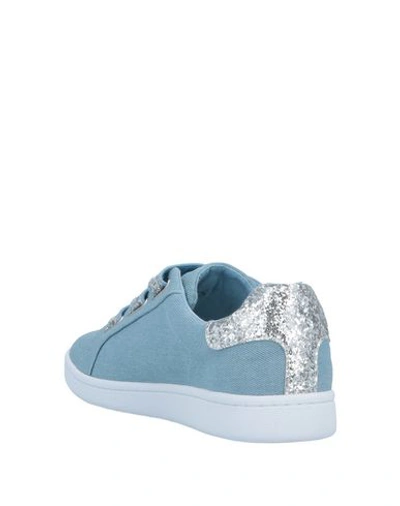 Shop Mellow Yellow Sneakers In Sky Blue